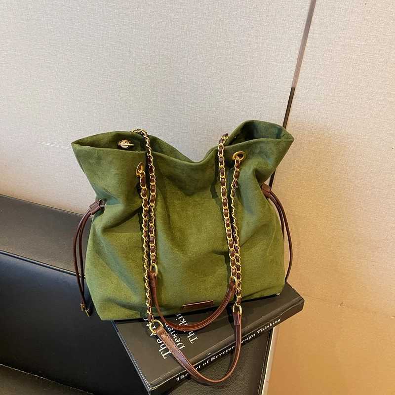 Suede Leather Large Capacity Commuting Womens Tote Bag Luxury Women Shoulder Crossbody Bags Designer Female Handbags Sac A Main W251029