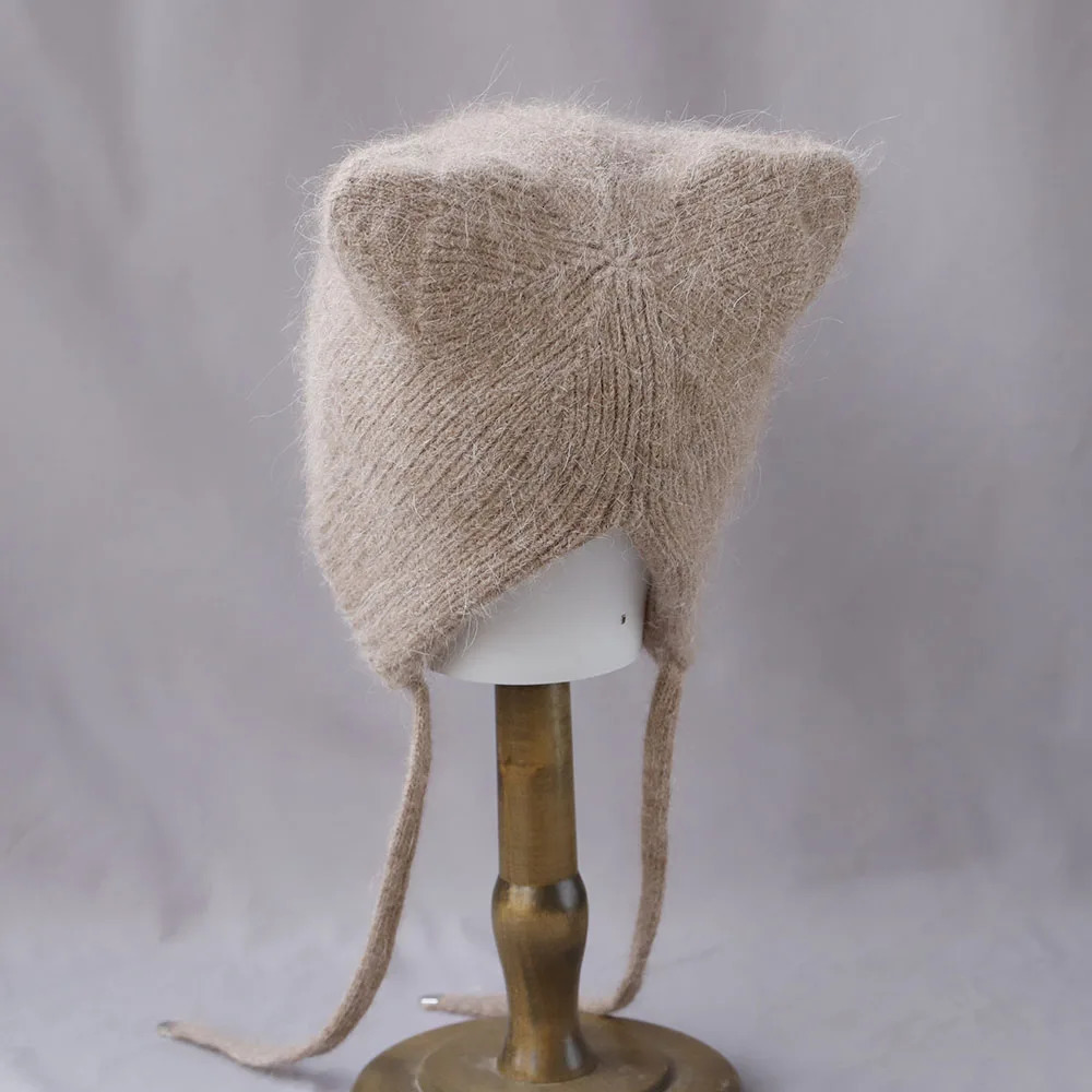 Cashmere hatoutdoor deep hat with ears soviet hat wtaps hat for womens winter hat Rattan hat Fur hat Cute hat fleece knit hat 251029