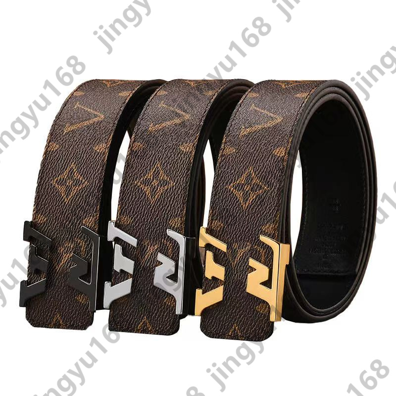 Designer belt men belts for women designer mens belt luxury belt length 100-125CM woman belt fashion luxury letter smooth buckle designer belt AAAAAA