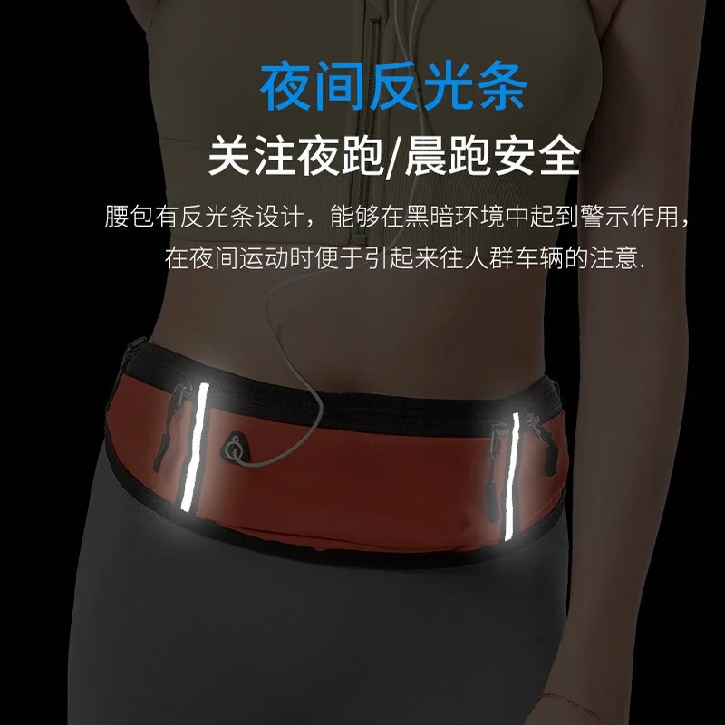 Running Waist Bag Sports Belt Pouch Mobile Phone Case Men Women Antitheft Pocket Gym SportsBags Cycling Running Belt Waist Pack 251021