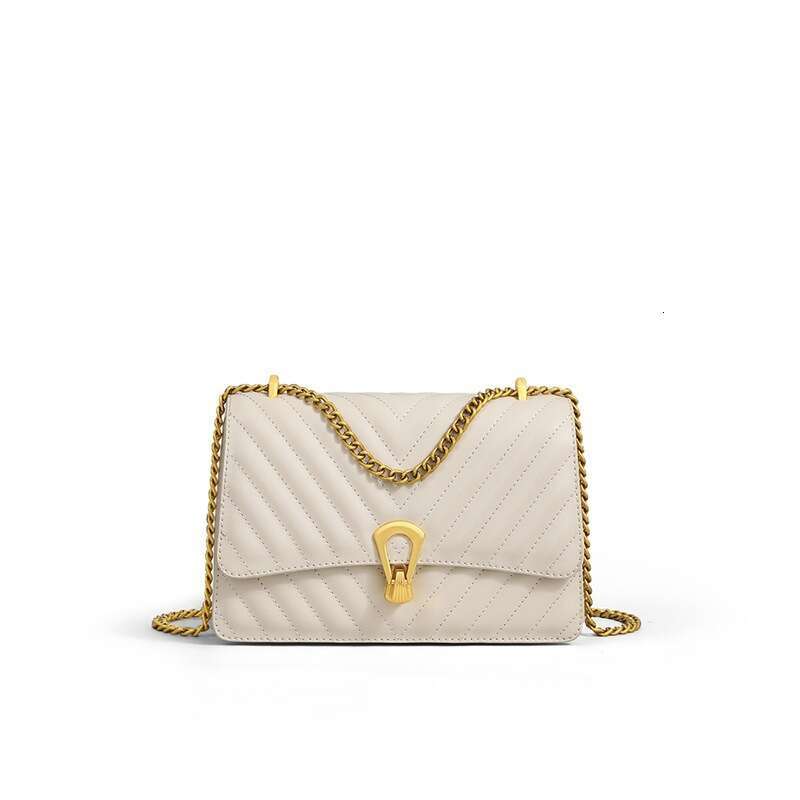 Luxury Bags Designer Autumn and Winter New Women's Cross-body Underarm High-end Leather Shoulder Chain Bag Beach Bag Handbag