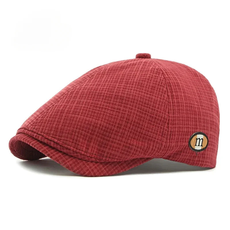 Hats for Men and Women Wearing British Retro Beret Hat Fashion Casual Berets Caps Solid Color Adjustable Cap 251013