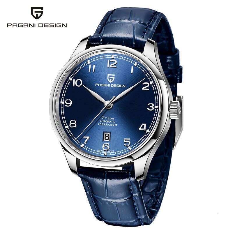 pagani design new model launched simple pin buckle calendar mens mechanical watch pdys003
