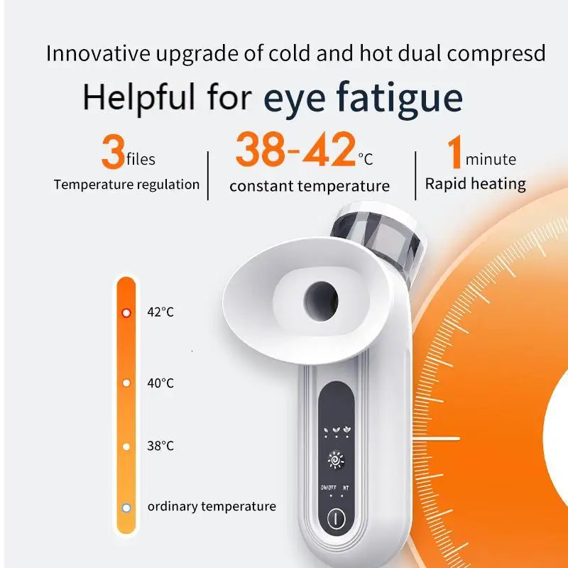 Eye Steam Device Eye Mister for Dry Eye Heated Eye Steam Sprayer for Moisturize Eye Treatment Mini Soothing Steamer for Eye Care 251027