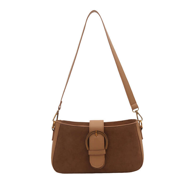 Designer bag Matte Texture Simple Casual Commuter 2025 Spring New Large Capacity Single Shoulder Underarm Small Square Bag
