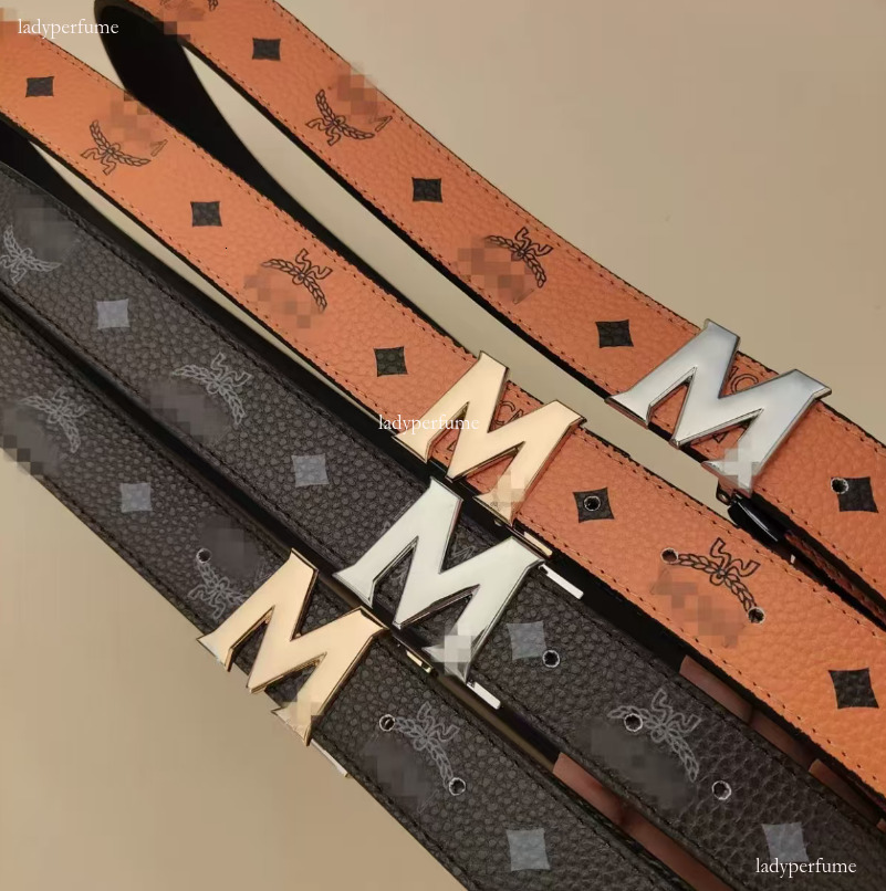 Top Leather Mcms Belt Buckle Leisure Men 'S Fashion Width Classic Esigner Business 3.8Cm Metal Women's Belt Ceinture 857