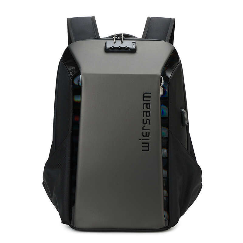 Men S Waterproof Backpack Large Capacity Business Travel Multifunctional Password Anti Theft Computer Bag Breathable Back Pad
