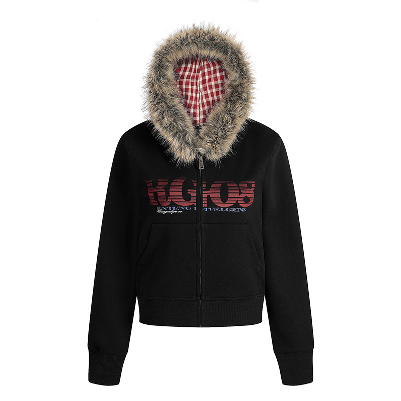 Hooded fashion sportswear suitable for male and female designers, loose casual fashion versatile jacket hoodie