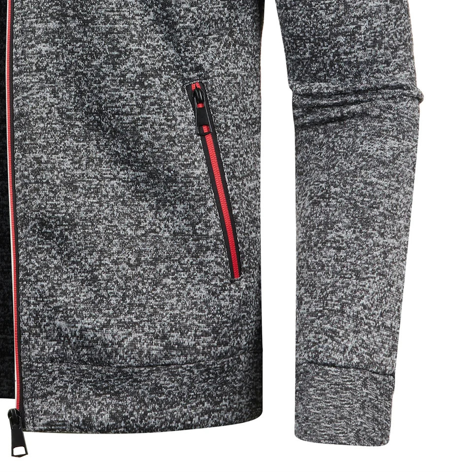 Autumnwinter Mens top Jacket Mens long zip sleeve jacket 251029