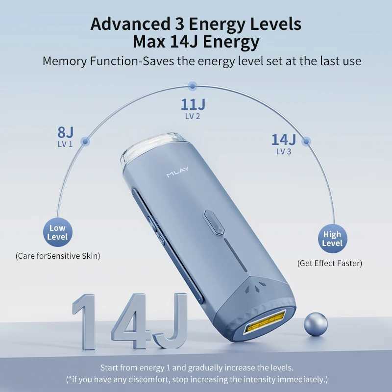 Mlay T18 ICE Cooling With Unlimited Shots Permanent IPL Laser Home Use Painless Epilator For Women Men J251117