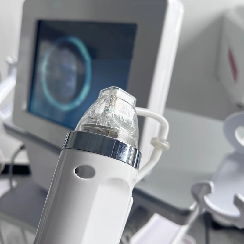 Gold RF Microneedle Radio Frequency Wrinkle Removal Skin Tightening Machine Skin rejuvenation Wrinkle Removal Acne Mark Removal Scar Removal Shrink Po