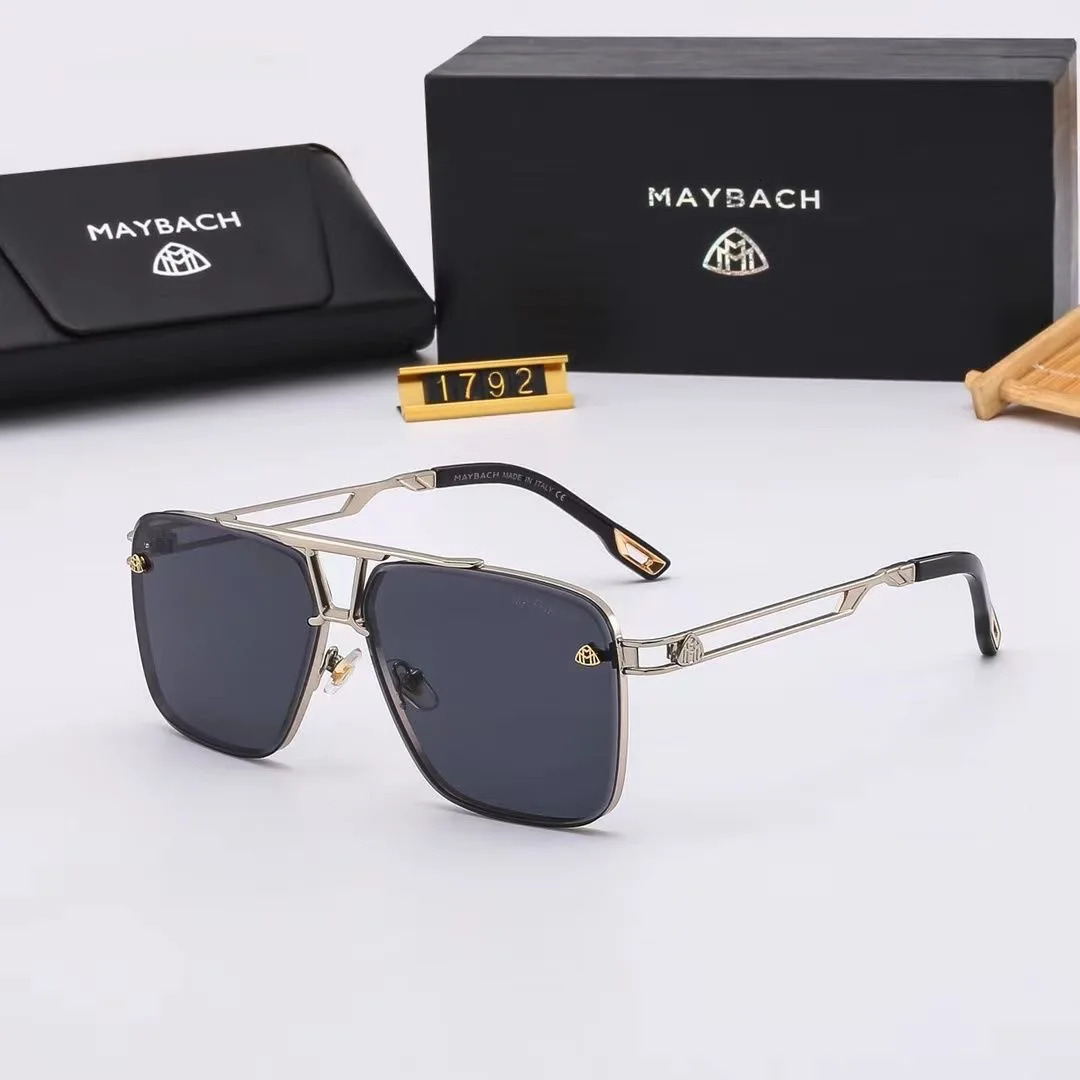 MAYBACH y Sunglasses for Men and women Classic Sun Glasses High Quality Eyewears Pilot Goggle UV 400 Protection 17911 251013