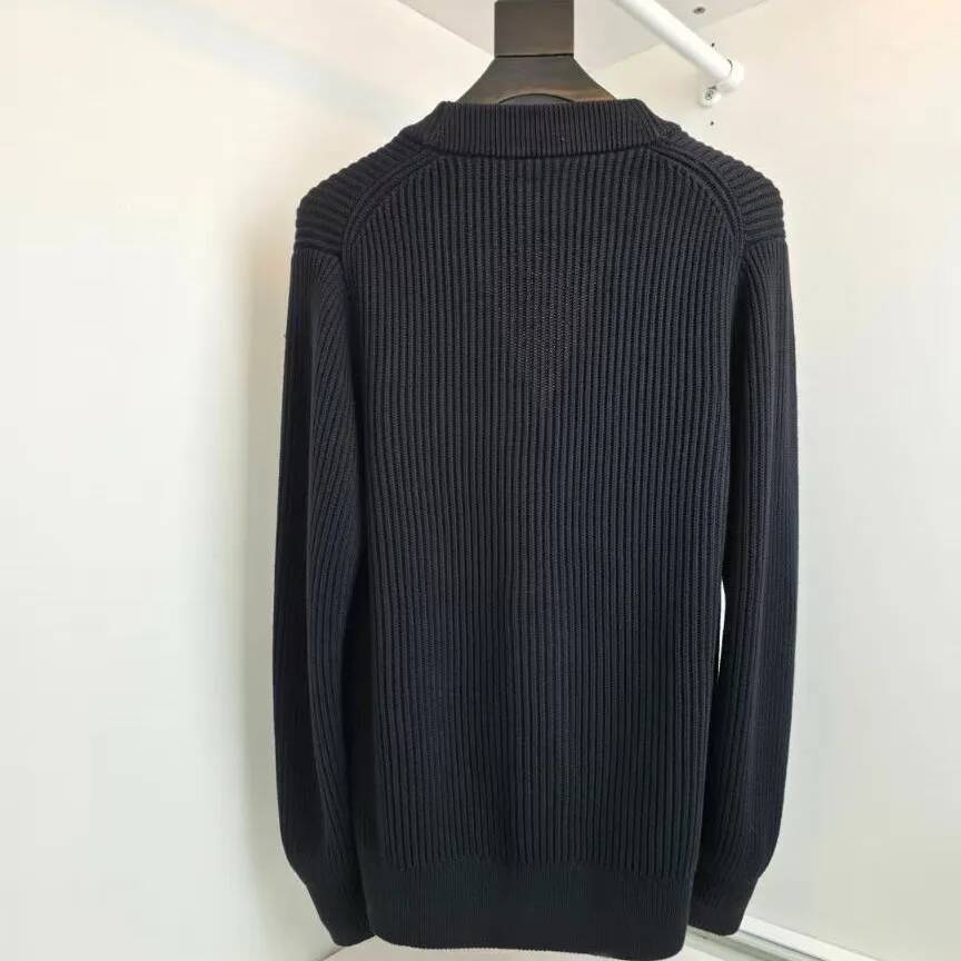 BC Zipper Casual Solid Color Knitted Cardigan