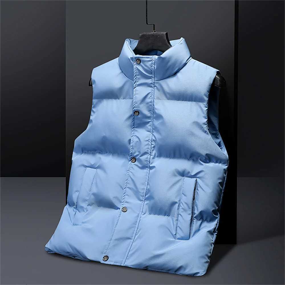 Autumn Winter Thick Vest for Young and Middleaged Men Largesized 6XL Cotton Waistcoat Casual Sports Sleeveless Jacket Vests W251029