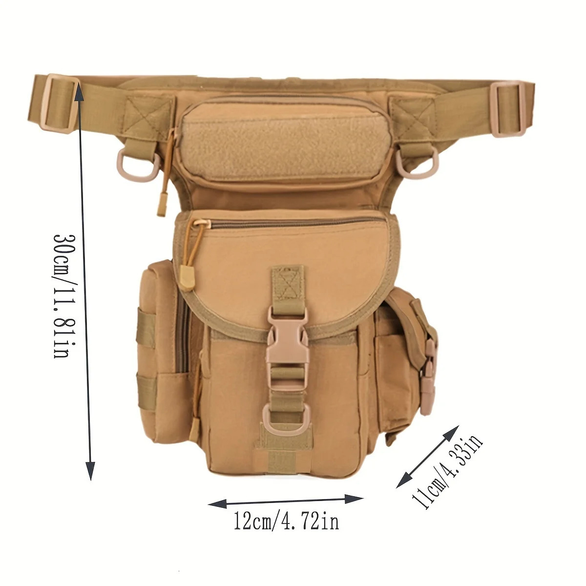 Outdoor hiking waist bag fishing cycling leg bag camping camouflage tactical leg bag leg hang pography sports leg bag 251021