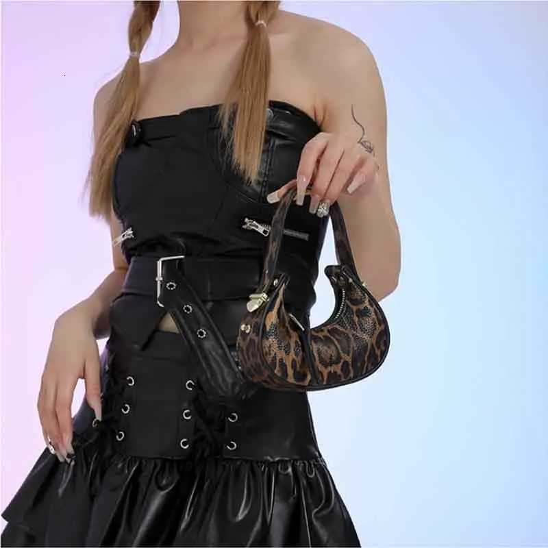 Mini Leopard PU Leather Crossbody Bags For Wen 2024 Y2K Trend Fem Korean Fi Lady Shoder Bag Lady Handbags bolsas1 D251029