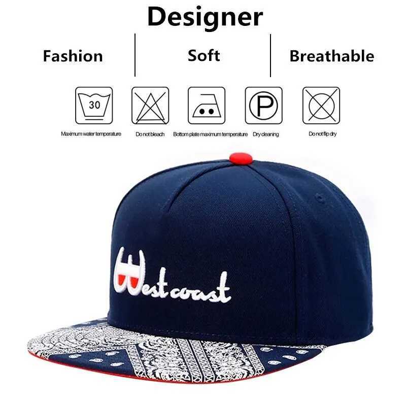 Unisex Letter Embroidery Geometric Printing Hiphop Hats Outdoor Adjustable Casual Baseball Caps Sunscreen HatW251029