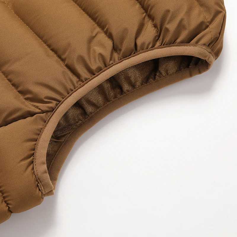 Winter Outdoor Men Thicken Plush Corduroy Vest New Warm Sleeveless Jacket Unisex Multi Pocket Down Cotton Waistcoat Coats W251029