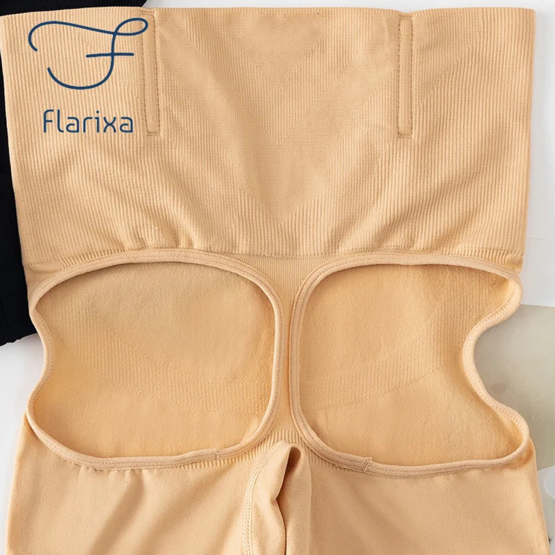 FLARIXA 123Pcs Shapewear Butt Lifter Seamless Women High Waist Slimming Panty Tummy Control Knickers Pant Briefs Body Shaper 251029