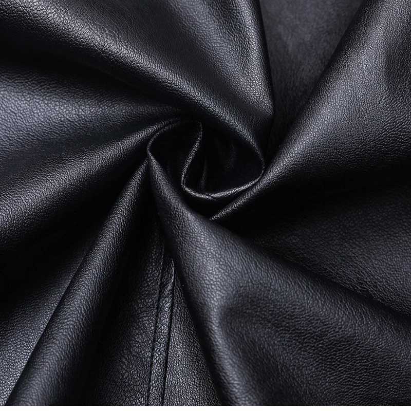 Spring Autumn New Mens Leather Jacket Biker Jacket Korean Style Mens PU Leather Jacket Trendy Casual JacketT251029