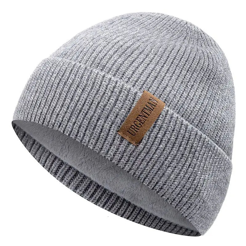 Unisex Winter Hat Add Fleece Warm Cap Stylish Soft Beanie For Men Women Outdoor Thicken Ski Sports Knitted 251013