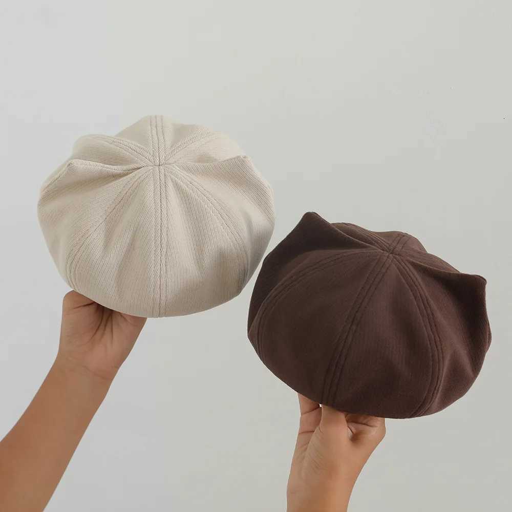 Toddler Girl Cute Cat Ears Beret Hats French Style Kids Boys Autumn Winter Warm Artist Hats Classic Caps251028