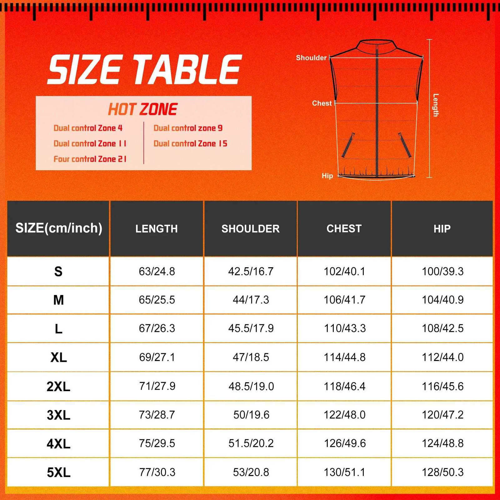 New 94zone Heated Vest Jacket Smart heating Cotton Vest Electric Heating Thermal Warm Clothes Winter Heated Hunt Jacket S5XL W251029