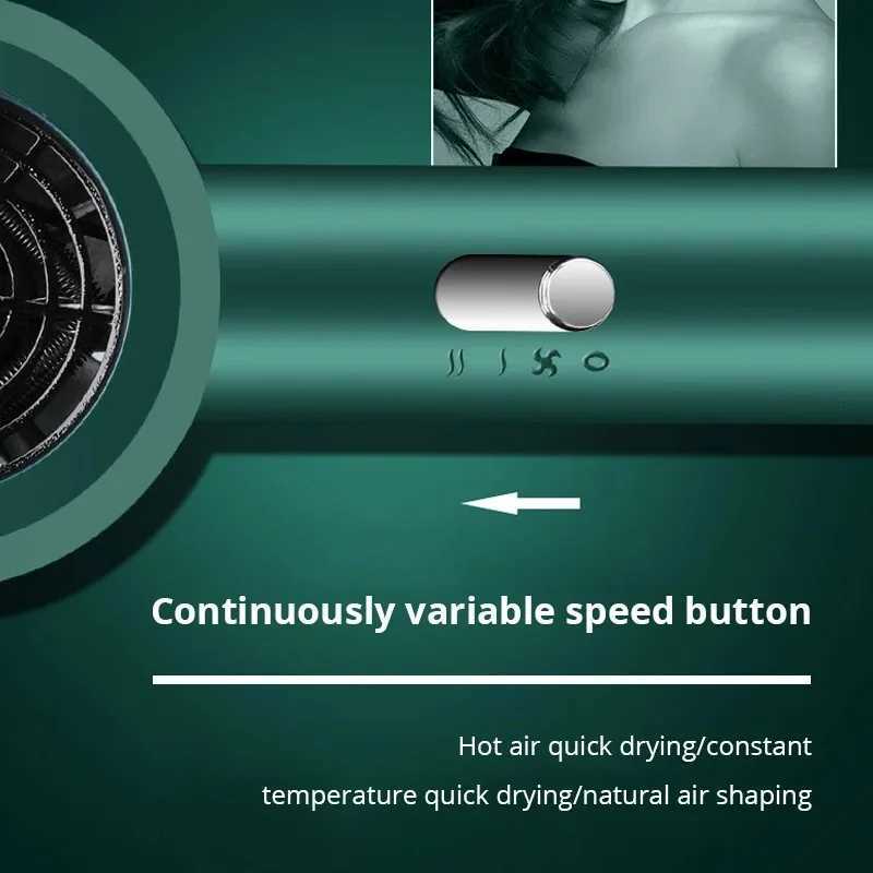 New Portable Hair Wrap HighPower Anion Salon Electric Hair Dryer Quick Drying Household Salon Fast Dry Multifunction Appliance W251029