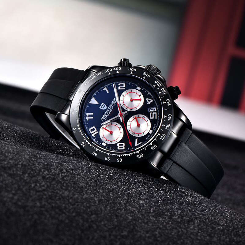PAGANI DESIGN New Six-Hand Small Dial Calendar Luminous Men's Quartz Watch PD-1687