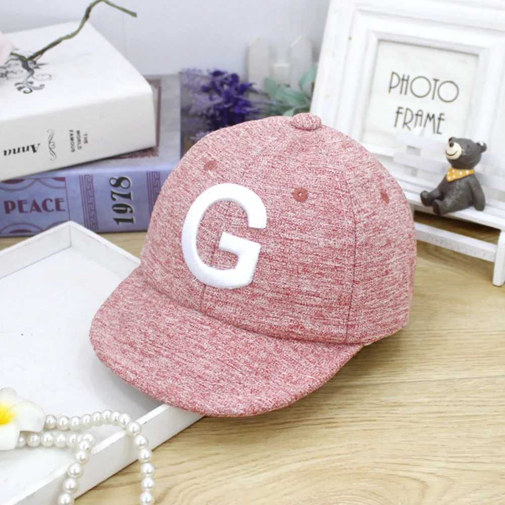 Baby Boys Girls Alphabet Embroidery Baseball Cap With Adjustable Sun Protection Infant Caps For Kids 624 Month251028