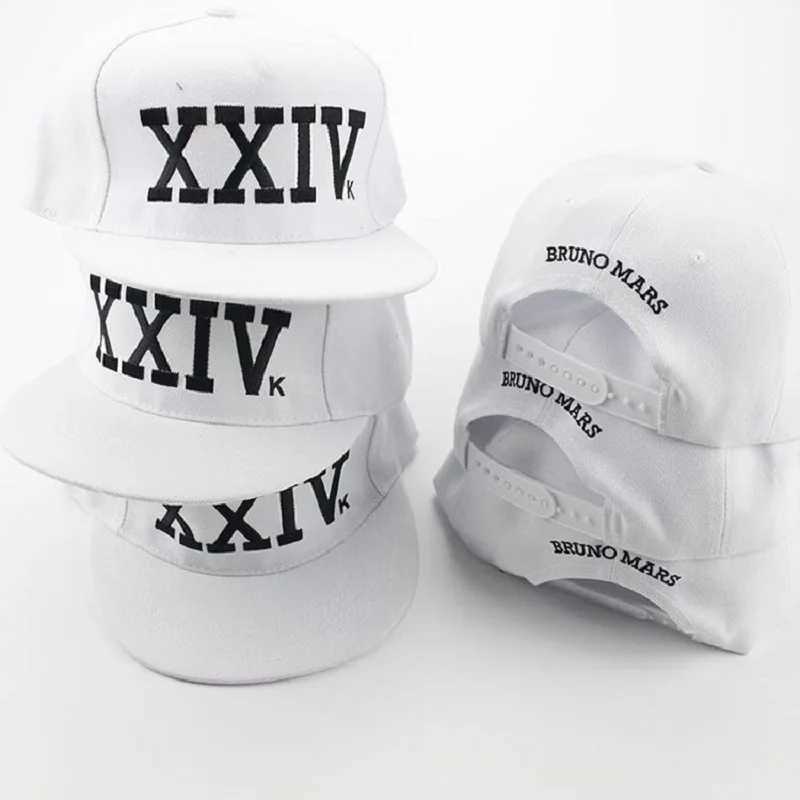 2021 Unisex Bruno Mars Baseball Cap 24k Magic Gorras KPOP Cotton Bone Rapper XXIV Dad Hat Hip Hop Snapback Sun Caps CasquetteW251029