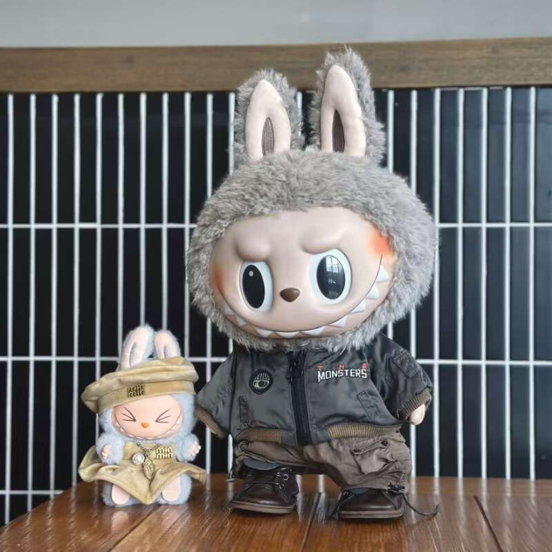 Labubu Blind Box The MONSTERS JUMP For JOY Vinyl Face Plush Doll Kawaii Figure Toys Mystery Boxes Anime Doll Collection Model Toys