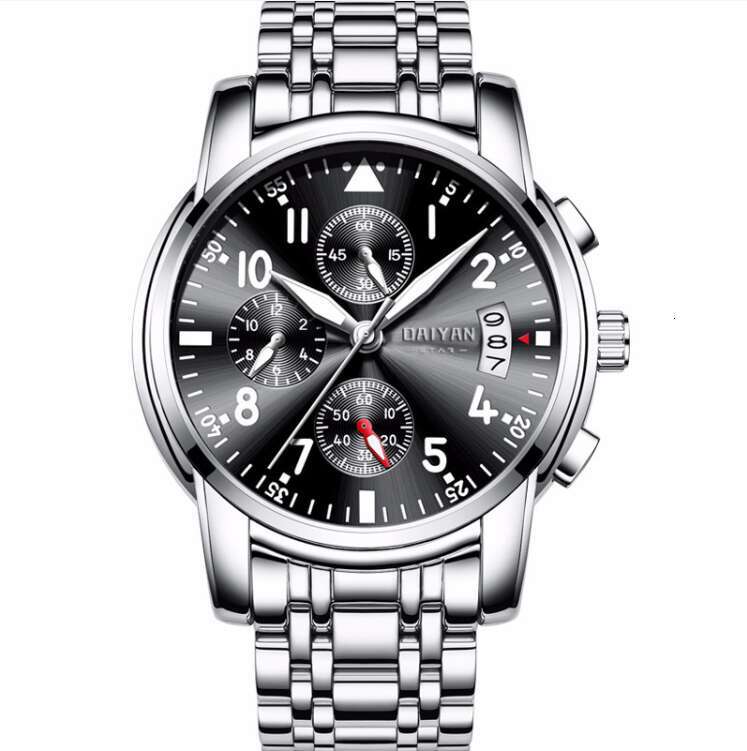 Swiss Men's Sports Multi-Function Fashion Trend New Youth Watch Waterproof Quartz Wristwatch