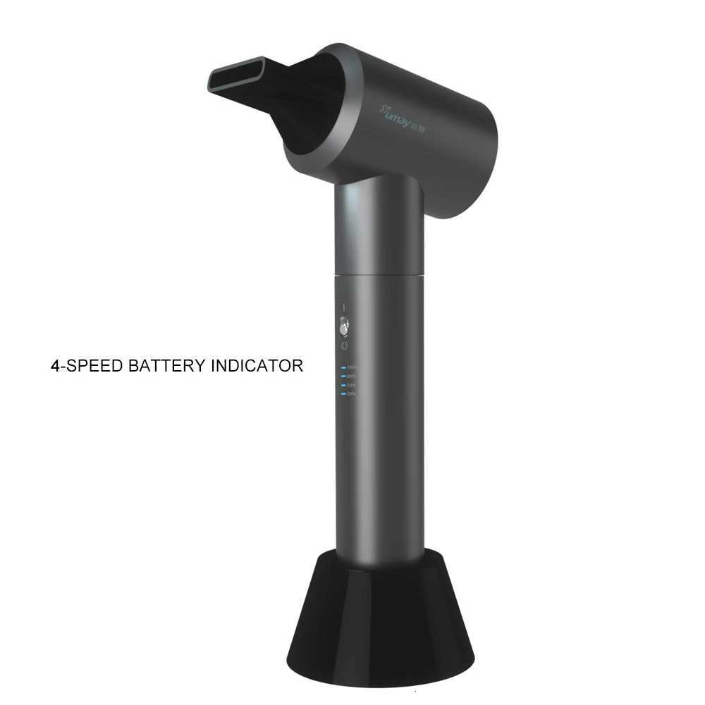 Outdoor Wireless Portable Hair Dryer with Hot and Cold Wind Switch for Home Travel Pet Baby Equipment W251029