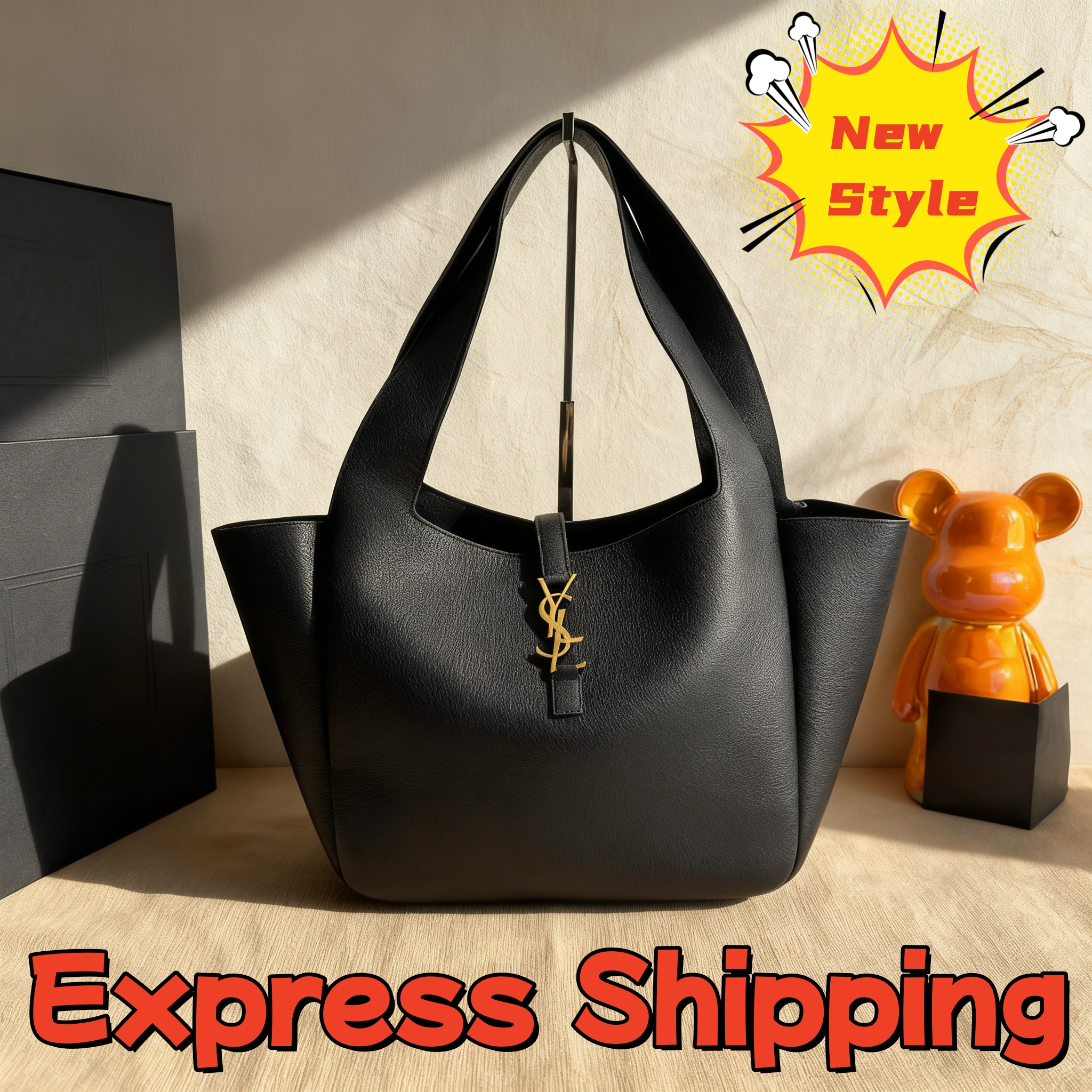 Designer Bag Tote Bag Shoulder Bag Crossbody Bag Purse Luxury Designer Women's Bag High Quality Leather Armpit Bag Brown Monogram Large Capacity Shopping Bag 10A