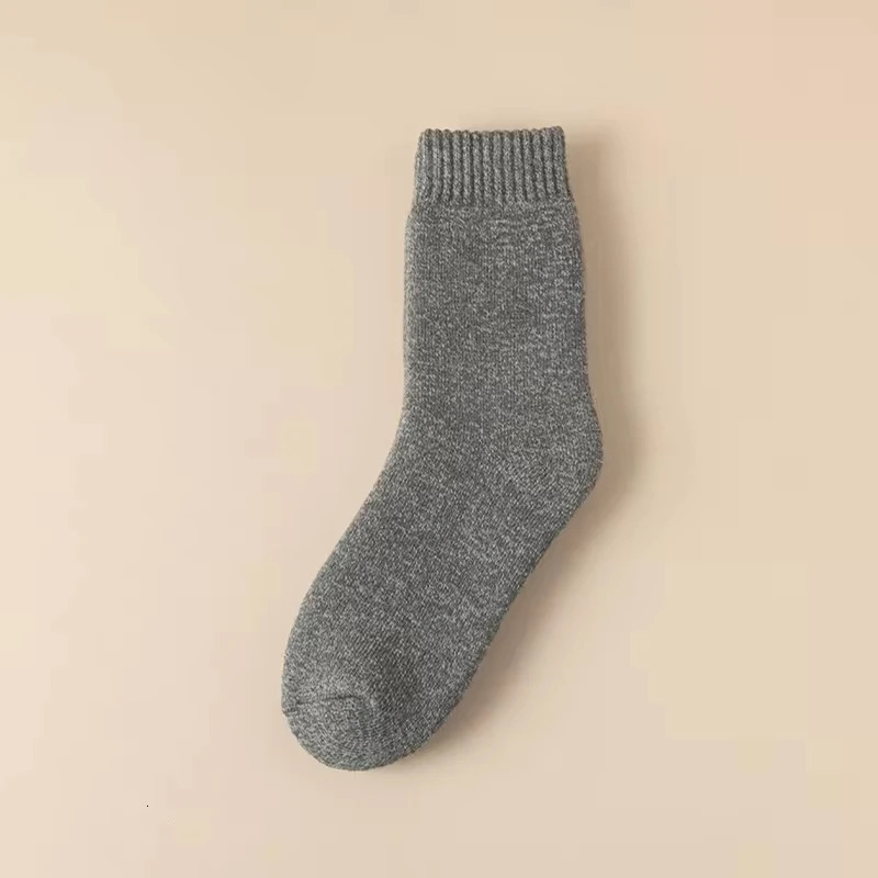 3 pairs Boot Socks for Women Thermal Socks For Thick Winter Outdoors Warm Socks Soft Warm Classic Big Girl Cotton Socks 251029