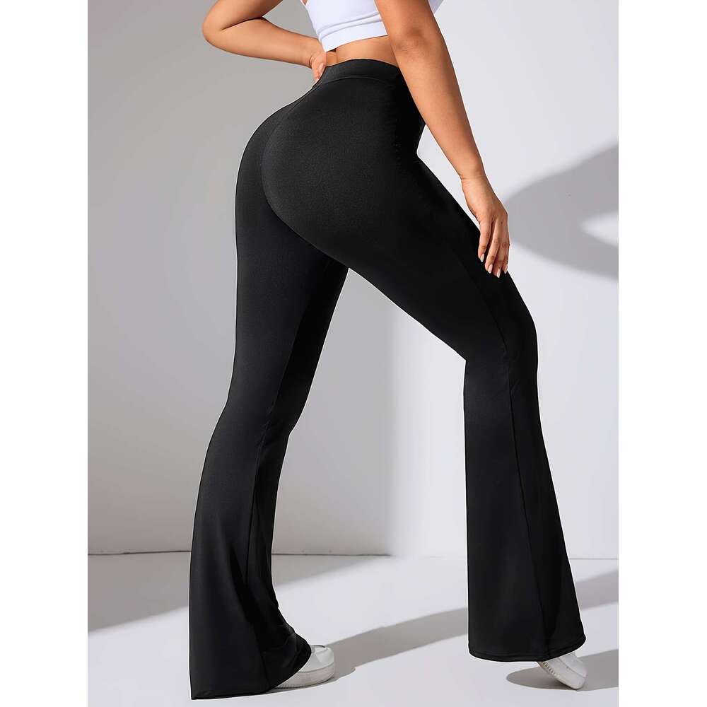 Women's Sports Long Pants Three-Pack, Casual Attire, Activewear Bottoms, Relaxed Solid Color, Comfortable Fit, Breathable Material, Multipack Leg