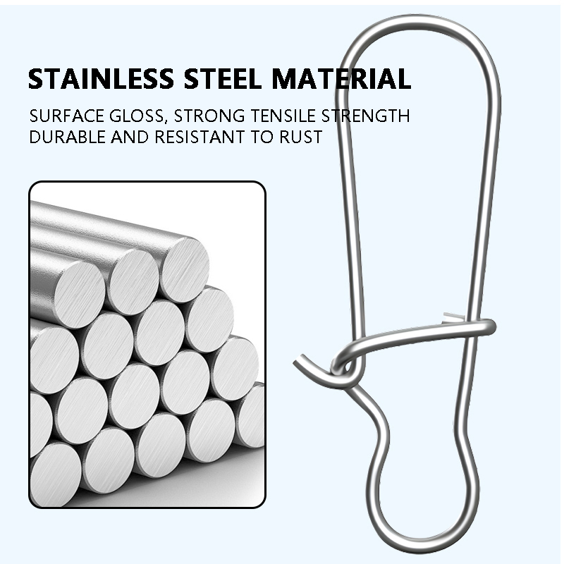Factory wholesale of strong tension enhanced pins, outdoor fishing accessories, small fishing gear supplies