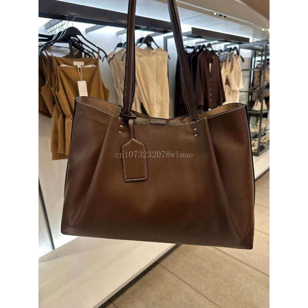 Women Large Capacity Handbags Fashion Designer PU Leather Shoulder Versatile Commuter Bucket Bag Female Tote Bags