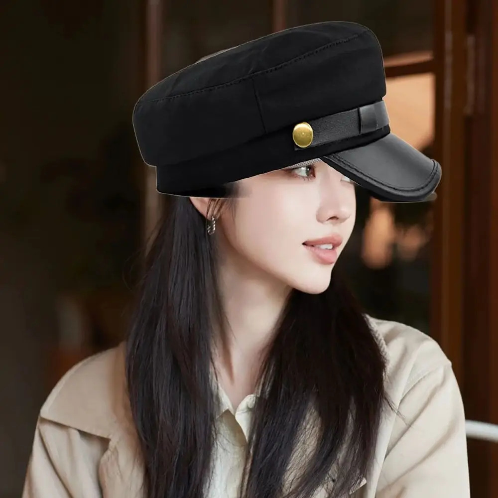 Navy Cap Vintage Flat Octagonal Hat British Style Beret Hats Salior sboy Peaked Caps Outdoor Travel 251013