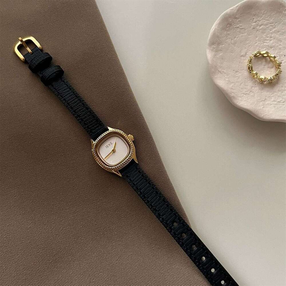 Maillard Brown Autumn Winter 2025 New Belt Simple Small Dial Design Designer Fashion High-end Women's Watch
