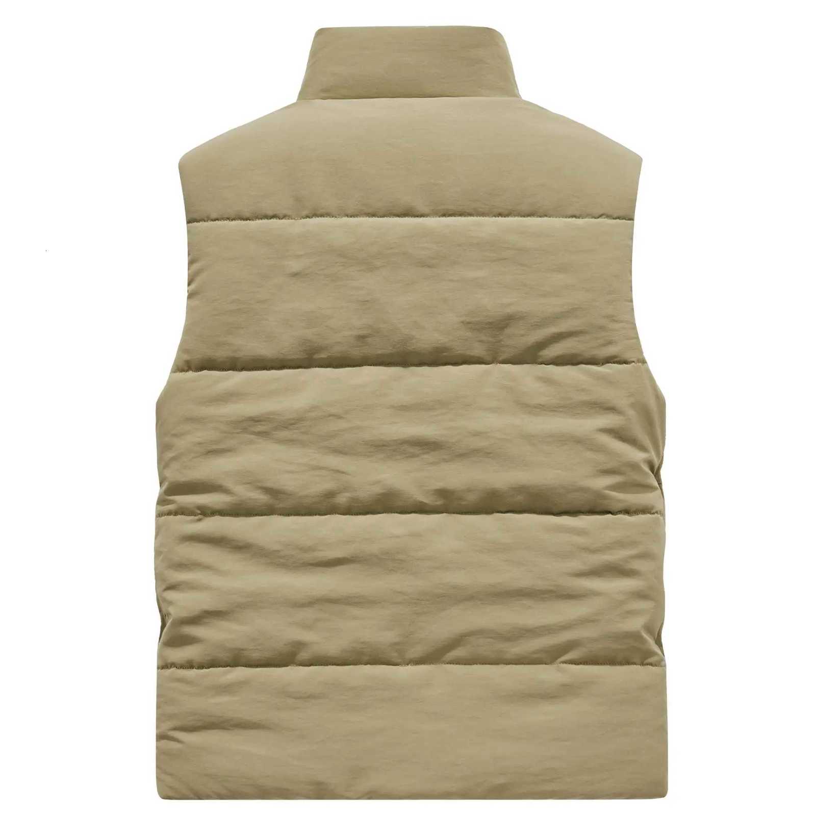 Mens MultiPocket Clothing Winter Vest Jackets Sleeveless Coat Fashion Large Size 6XL Male Warm Waistcoat Fleece Vest Men W251029