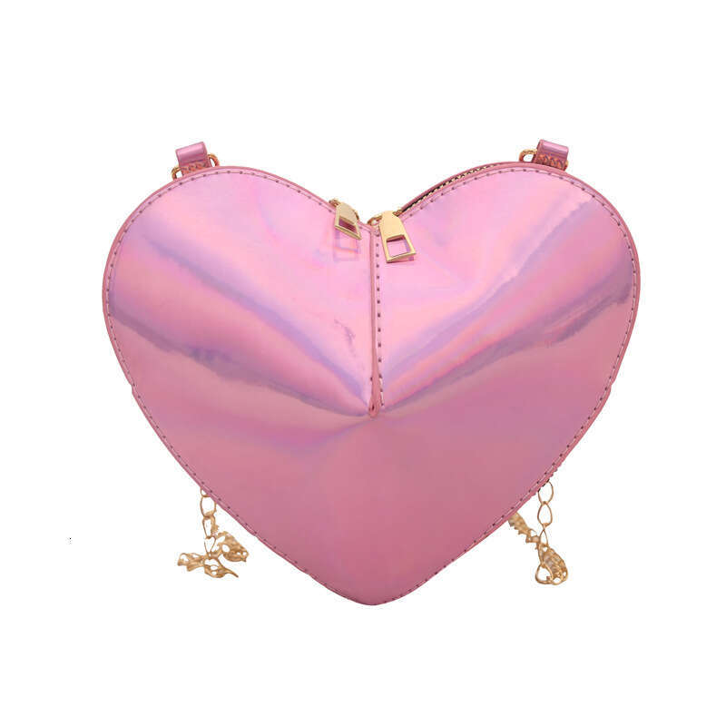Designer bag Children's Creative Heart 2025 New Fashion Hot Girl Personality Single Shoulder Crossbody Women's Lipstick Bag