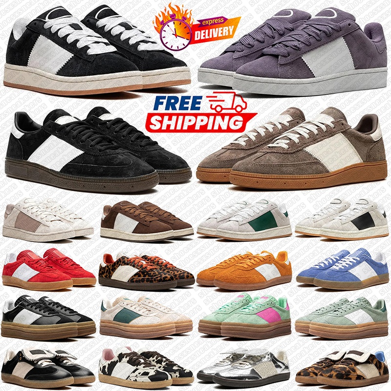 Designer shoes Casual sambaaa spezialshoes fashion Classic chaussure for mens womens white Brown men women Casual trainers scarpeshoes Minimalist