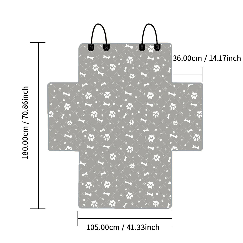 Waterproof SUV Cargo Liner for DogsDog Seat Cover Mat for SUVs Sedans VansLarge Size Universal Fit 251029