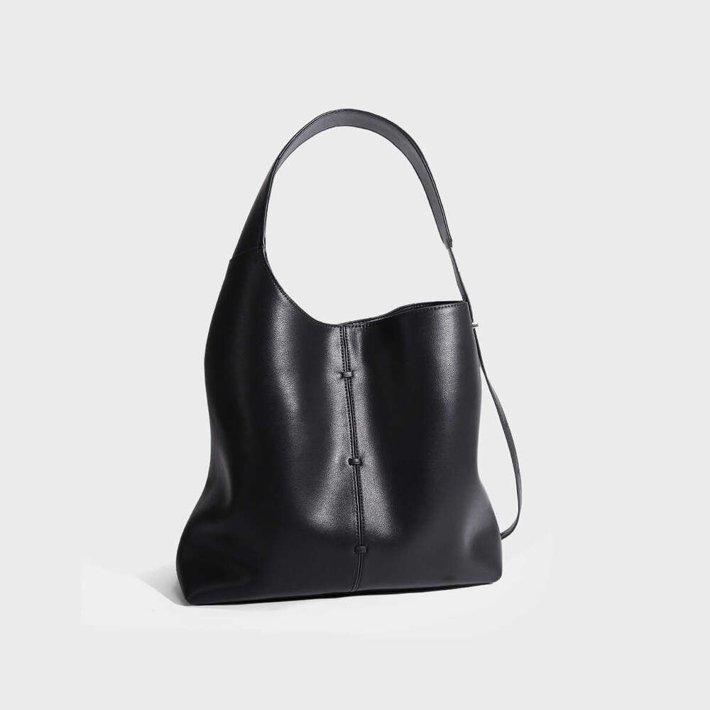 Women Genuine Leather Tote Bag Large Capacity Handbag With Elegant Yellow Color Options, Detachable Crossbody Strap Snap Closure