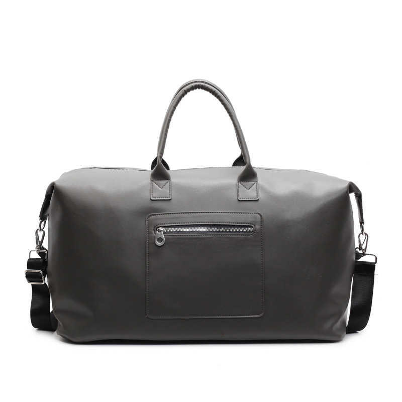 PU Leather Travel Bag for Women, Large Capacity Short Trip Handbag, Fashionable Lightweight Travel Luggage Bag for Ladies