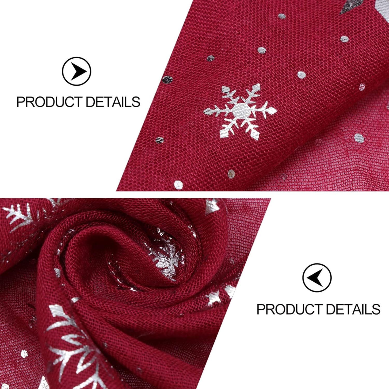 Custom Snowflake Sheer Lightweight Winter Xmas Collection Scarf Holiday Decorative Scarves for Women Ladies Black