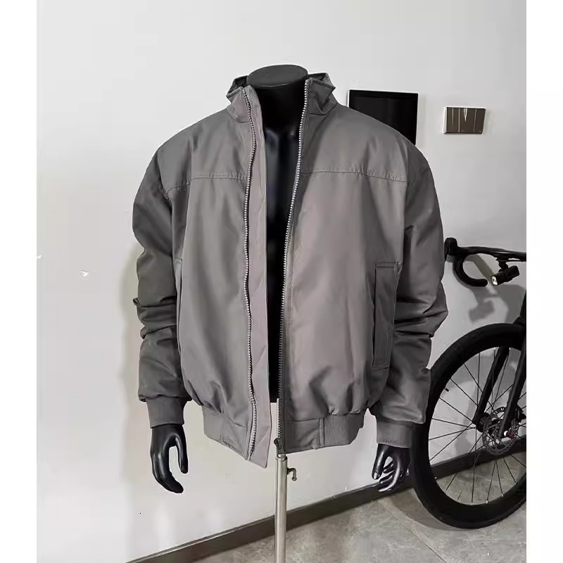 American Style Pilot Jacket For Men Spring And Autumn High-end Trendy Brand Cool Casual Workwear Stand Designer Jacket Collar Short Baseball Jacket
