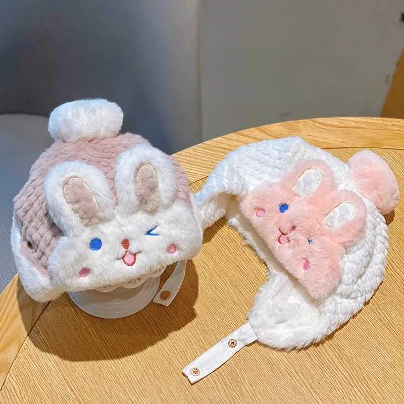 Cute Rabbit Baby Earmuff Cap Winter Thicken Plush Toddler Ear Protection Hat Cartoon Warm Kids Boy Girl Beanie Caps251028